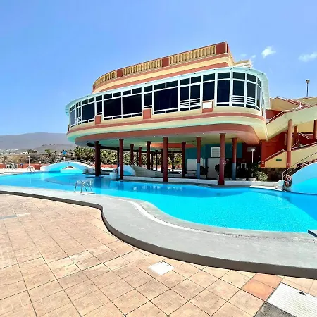 Oceano Y Sol, Bonito Apartamento En Tenerife Sur Con Wifi Gratis En Zonas Comunes, Playa *