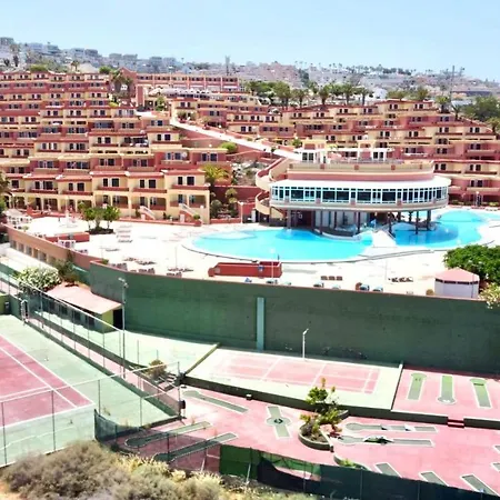 Oceano Y Sol, Bonito Apartamento En Tenerife Sur Con Wifi Gratis En Zonas Comunes, Playa Apartament