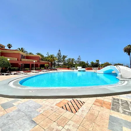 Apartament Oceano Y Sol, Bonito Apartamento En Tenerife Sur Con Wifi Gratis En Zonas Comunes, Playa *