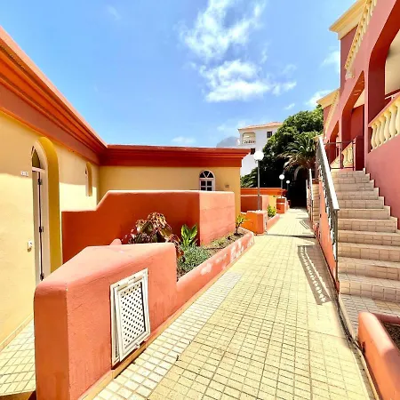 Oceano Y Sol, Bonito Apartamento En Tenerife Sur Con Wifi Gratis En Zonas Comunes, Playa * 아데제